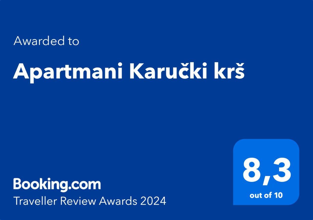 Apartmani Karucki Krs ポドゴリツァ エクステリア 写真